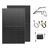 Solakon® 900W Balkonkraftwerk mit Halterung für Balkon, 5m Kabel