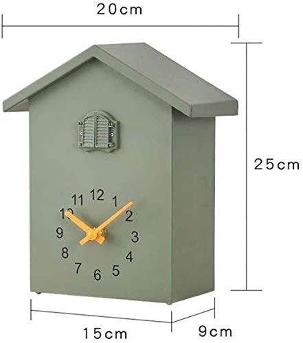 Reloj de pared de cuco que elimina el estrés con su canto de pájaros 5