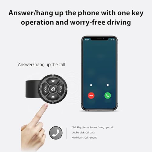 Mando a distancia al volante de alta precisión y control inalámbrico multimedia de diseño 4