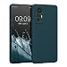 Produktbild kwmobile Slim Case kompatibel mit Xiaomi 12 Lite 5G Hülle - Handyhülle aus Silikon in Petrol matt
