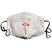 Produktbild Mundmasken Persönlichkeit Aquarell Flamingo Muster Unisex Anti-Staub waschbar Wiederverwendbare Mundmaske Modedesign für Mädchen Frauen Jungen Männer