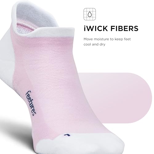 Image of Feetures Elite Golf Max Cushion Tab Ankle Socks - Sport Sock with Targeted Compression
