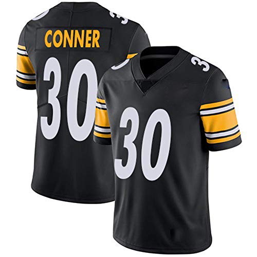 ANG NFL ropa de fútbol Steelers Jersey legendario de segunda generación de acero para hombre, versión élite de la camiseta de jugador, B, XXXL