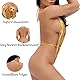ROSVAJFY Dessous aus Leder Wetlook Damen Lingerie Kunstleder Neckholder Reizwäsche Ein Stück Backless Lederkleid Bodysuit Nighterdres Clubwear Unterwäsche S M L XL (Gold)