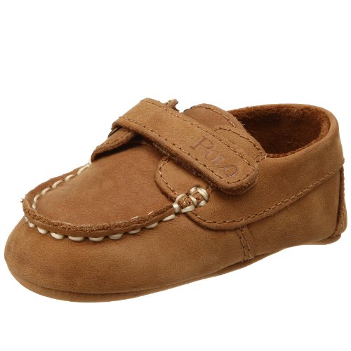 Ralph Lauren Layette Captain EZ Crib Shoe Infant Tan 0M