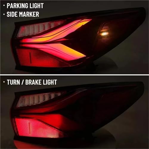 Feu stop pour arrière DRL LED pour remplacer un phare cassé