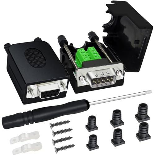 Connecteur de dérivation DB9 sans soudure pour éliminer les pannes de connexion RS232