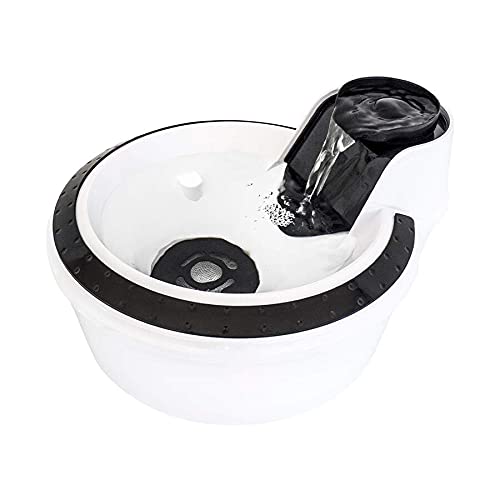 Petlon Fonte Bebedouro Cães Gatos Filtro 2L Água Elétrico Preto 220V