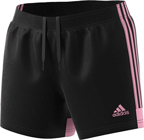 Adidas Women's Tastigo 19 Shorts, Black/True Pink, Large #TOP1