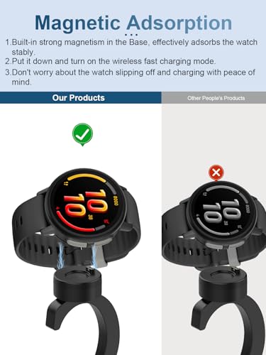 Carga magnética Garmin Bounce 2 base estable USB-C para escritorio 3