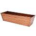 Achla Designs Copper Window Flower Box Planter, Large