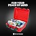 NANUK 920 Waterproof First Aid Box Empty – Durable, Medical First Aid Organizer Case, IP67-Rated, Dustproof, Impact-Resistant, and Floats (7.4