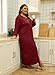 VintageClothing Women Zipper Front Robes Plus Size Long Housecoat Soft Modal Sleepwear Loungewear Nightgowns with Pockets, 3X