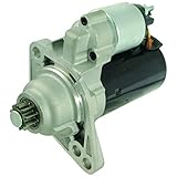 OEG Parts New Starter Compatible with Volkswagen Beetle Jetta 2.5L 2005-2014, Passat 2.5L 2012-14,