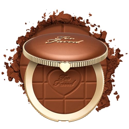 Image of Too Faced Chocolate Soleil Matte Blurring Bronzer | Matte Bronzer Powder that Mimics Natural Skin for Blurred Sun-Kissed Effect