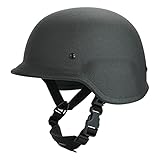 MUJING Outdoor Tactical Steel Helmet Combat Head Gear Armor War Game Protection,M88 - Size: 56~60cm, black