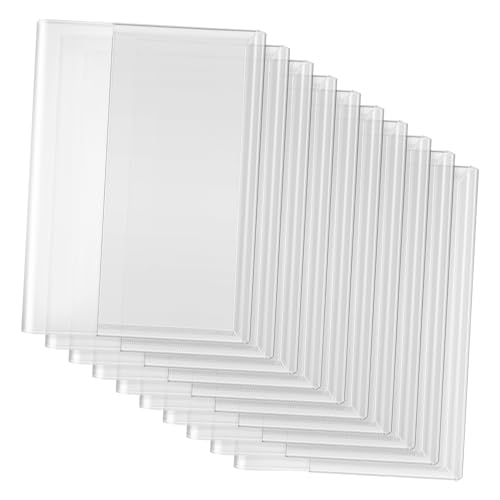 TOPBATHY 10pcs Non-Slip Book Cover Sleeve for Book Covers Protector Covering Film Accessory for Students for and Magazine Protectors