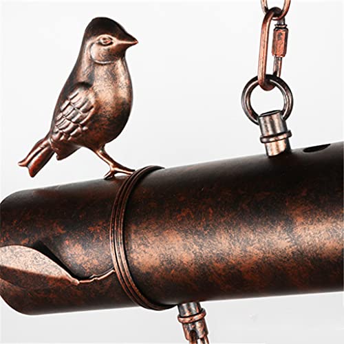 Lustre cage oiseaux rétro industriel à triple tête pour salon café - 5