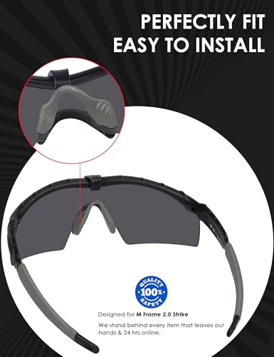 Image of BLAZERBUCK Replacement Earsocks & Nosepieces & Frame Clip for Oakley M Frame 2.0 Strike