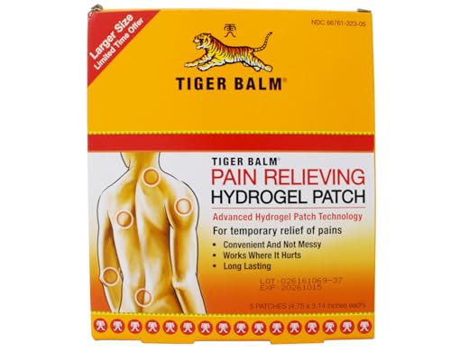 Tiger Balm Pain Relief Patch 5 pk