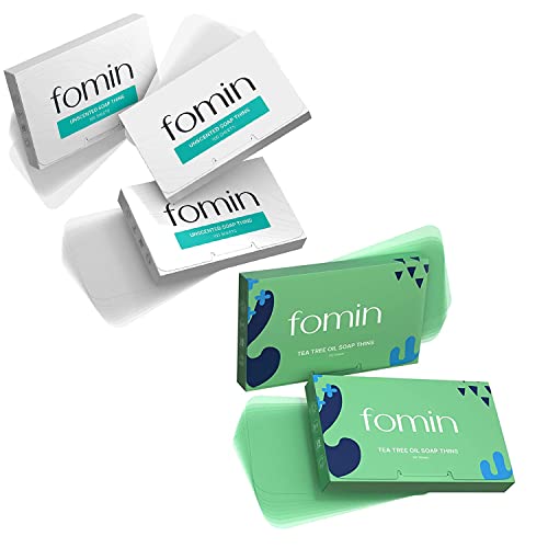 Fomin - Antibacterial Paper Soap Sheets For Hand Washing 300+200 Sheets Bundle #TOP11