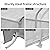 10'x 17'Heavy Duty Portable Carport Car Garages Shelters, 8 Steel Legs, White, Waterproof
