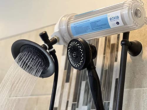 Envig CloraClear Chloramine & Hydrogen Sulfide Shower Filter, Reduce Itchy Skin, Hair Loss, Dandruff, Eczema, and Asthma, Improve Skin Hair Respiratory Condition, w Chloramine Reagent Test Kit by Envig - Image 7