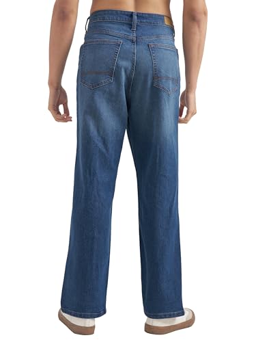 Image of Highlander Men Men's Straight Relaxed Fit Jeans | Stretchable | Everyday Comfort & Style| Jeans for Man|Premium Cotton Blend