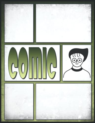 Libri Bambini 8 Anni Per Disegnare I Fumetti: Libro di attività a fumetti vuoto per bambini di 6-8 anni e bambini più grandi - Pagine bianche di fumetti