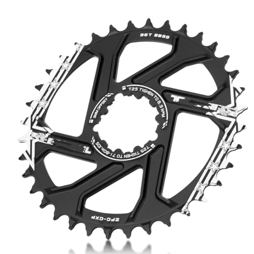 Plateau direct mount GXP en alu CNC pour une transmission de VTT fluide