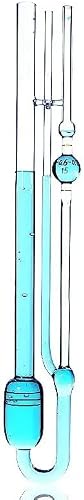 Capillary viscometer for Measuring Liquid Viscosity Coefficient, Laboratory Ubbe