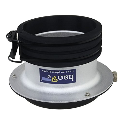 Anillo adaptador Profoto a Bowens Haoge de aluminio para luz estroboscópica 3