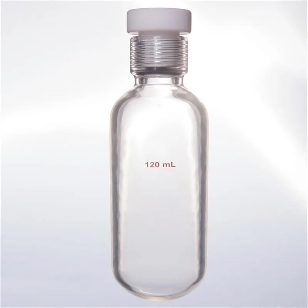 Equipos y suministros de laboratorio Película de recubrimiento for botellas pared gruesa resistente a la presión, tapón rosca interna PTFE P16