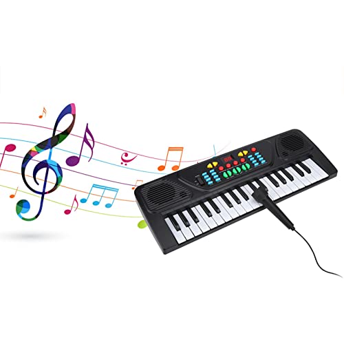 Clavier électronique Multifonctionnel à 37 Touches, Clavier électronique pour Enfants avec Microphone, Clavier de Piano… - Les Beatles, Paul McCartney, John Lennon, RIngo Starr, George Harrison Clavier électronique Multifonctionnel à 37 Touches, Clavier électronique pour Enfants avec Microphone, Clavier de Piano…