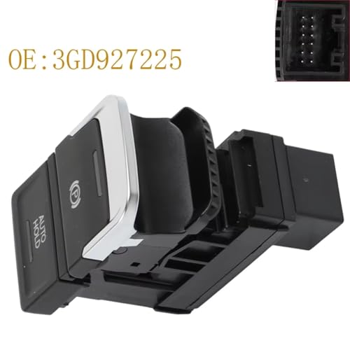 Botón de freno de mano eléctrico con respuesta rápida y ajuste OE para Passat B8 3GD927225 2