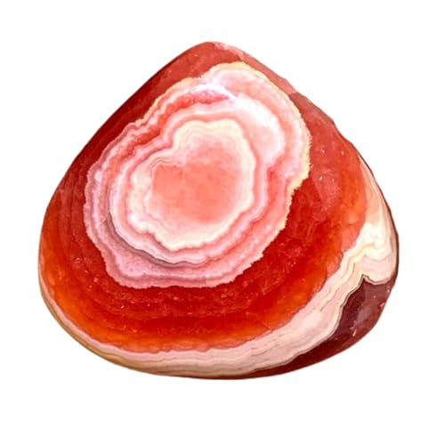 Rhodochrosite gemme naturelle de qualite superieure cabochon coeur de 21mm pour haute joaillerie