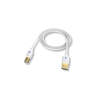PAINTAUDIO Paint Audio Audio Interface MIDI Controller Printer Cable 6 FT USB 2.0 USB-A to USB-B Midi Cable High Speed Cord for Audio Interface, Piano, Midi Keyboard, Mixer, Speaker, USB Microphone