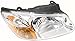 Evan Fischer Driver and Passenger Side Headlight for Kia Spectra 2007-2009 Halogen With bulb(s) Replaces# 921012F530 921022F530