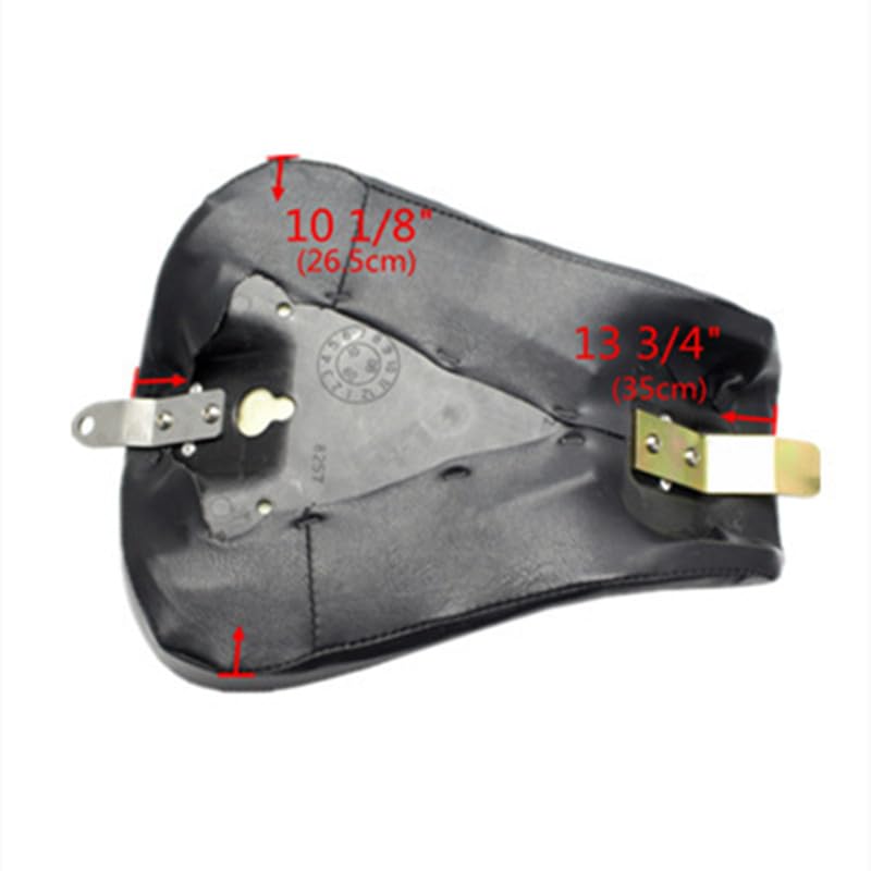 Cojín trasero Sportster XL1200 XL883 asiento moto con espuma confort 4
