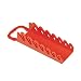 Ernst Manufacturing Gripper Stubby Wrench Organizer, 7 Tool, Red