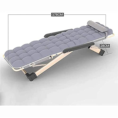 Rrgj Zero Gravity Lounge Chair, Reclining, Foldable, Light Lounger With Mobile Pillow And Adjustable Backrest For Beach Garden, Gray, Without Cushion Lounge Chair #TOP1