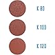 Güde Schleifband-Set 915x100 (bestehend aus 3x Schleifband mit Körnung K 80, K 100, K 120)