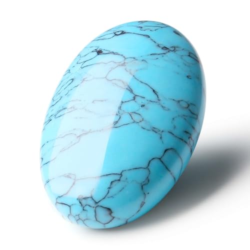 LAIDANLA Turquoise 2.4' Large Palm Stone...