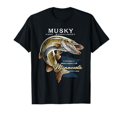 Musky Fishing Minnesota T-Shirt