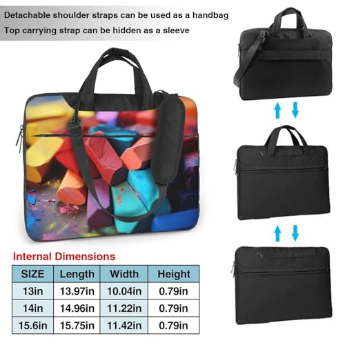 Bolsa para portátil KHiry 14 pulgadas negra miniatura 3