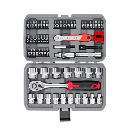 Set de herramientas combinado de 64 piezas miniatura 6