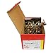 Produktbild KLIMAS Holzschrauben Torx - Tellerkopfschrauben TX Gelb - Flachkopfschrauben Holz - Tellerkopf - Schrauben Set Torx - Holzschrauben Set Dachkonstruktion - 6x90 mm - 50 Stück
