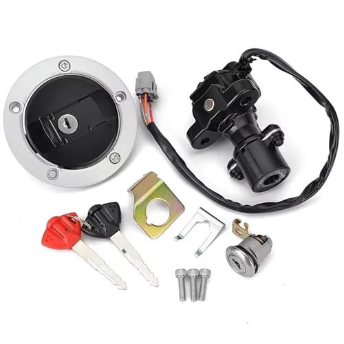 Kit de cerradura Suzuki GSXR 600 interruptor de encendido y tapa de combustible con llaves