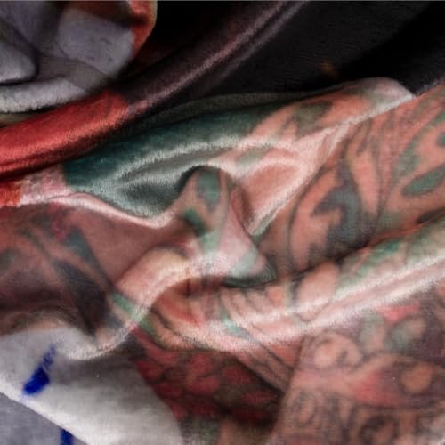 Image of WWE CM Punk Main Event Champions Bedding Super Soft Throw Blanket, 46 in x 60 in, (Official Licensed Product) by Franco Collectibles