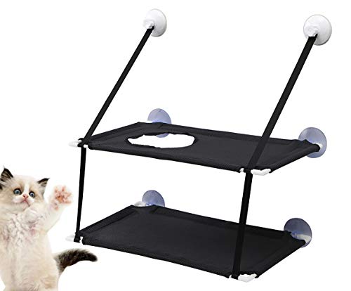 Morezi Cat Window Perch Hammock Cat Bed Kitty Sunny Seat Durable Pet Perch